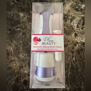 Plum Beauty Automatic Makeup Brush Cleaner – Pro-Level Brush Care | New in Box